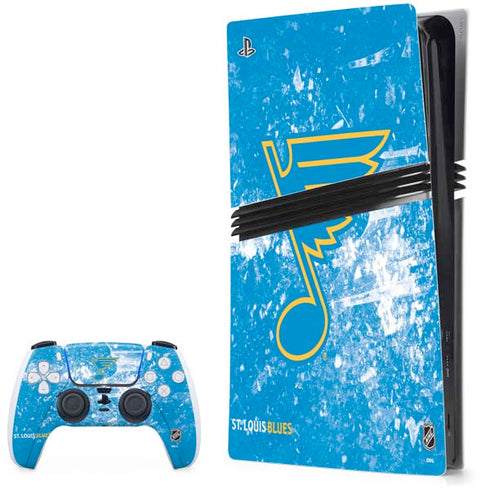 NHL St. Louis Blues Iced PS5 Pro Bundle Skin